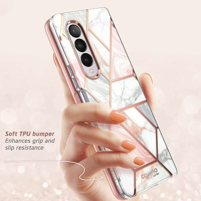 Husa pentru Samsung Galaxy Z Fold3 5G - I-Blason Cosmo - Marble - 5