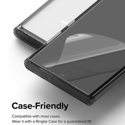 Folie pentru Samsung Galaxy S22 Ultra 5G (set 2) - Ringke Dual Easy Full - Clear - 2