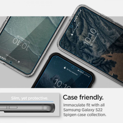 Folie pentru Samsung Galaxy S22 5G (set 2) - Spigen Neo Flex - Clear - 7