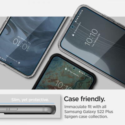 Folie pentru Samsung Galaxy S22 Ultra 5G (set 2) - Spigen Neo Flex - Clear - 7