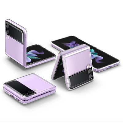 Husa pentru Samsung Galaxy Z Flip3 5G - Spigen Air Skin - Clear - 3