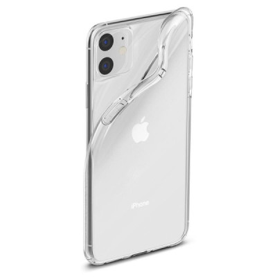 Husa pentru iPhone 11 - Spigen Liquid Crystal - Clear - 2