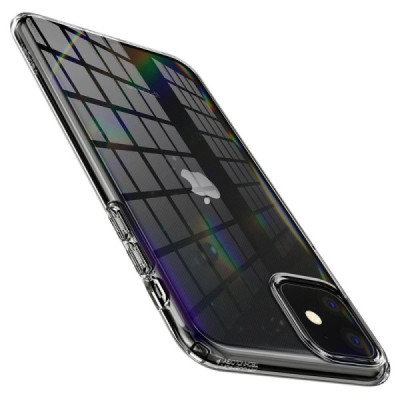 Husa pentru iPhone 11 - Spigen Liquid Crystal - Clear - 7