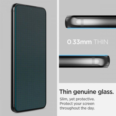 Folie pentru Samsung Galaxy S22 Plus 5G (set 2) - Spigen Glas.tR EZ FIT - Clear - 6