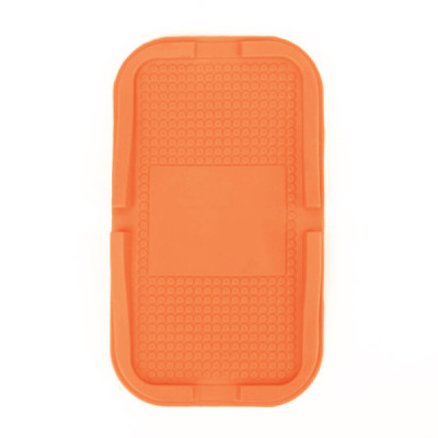 Suport Auto Bord Telefon - Techsuit Anti Slip Pad (1104.01.05) - Orange - 2