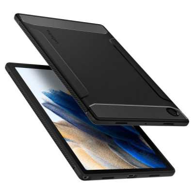 Husa pentru Samsung Galaxy Tab A8 10.5 inch SM-X200/SM-X205 - Spigen Rugged Armor - Black - 2