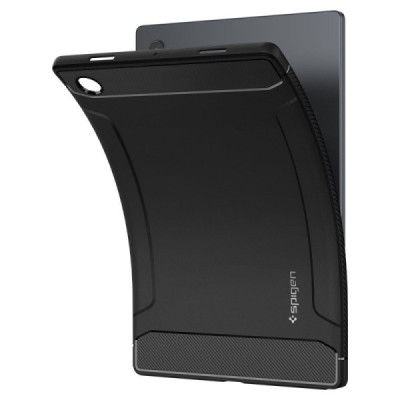 Husa pentru Samsung Galaxy Tab A8 10.5 inch SM-X200/SM-X205 - Spigen Rugged Armor - Black - 6
