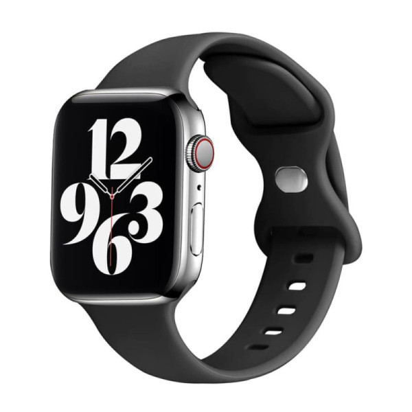 Curea pentru Apple Watch 1/2/3/4/5/6/7/8/9/SE/SE 2 (38/40/41mm) - Techsuit Watchband (W031) - Black