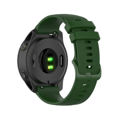 Curea pentru Samsung Galaxy Watch 4/5/Active 2, Huawei Watch GT 3 (42mm)/GT 3 Pro (43mm) - Techsuit Watchband 20mm (W006) - Gree