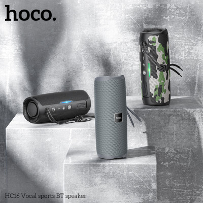 Boxa handsfree wireless portabila TWS 10W Hoco HC16, negru - 5