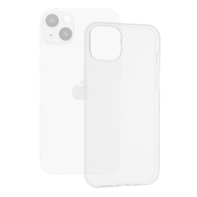 Husa iPhone 15 Plus Techsuit Clear Silicone, transparenta - 1
