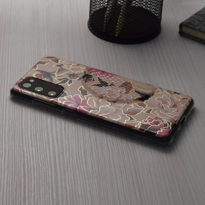 Husa pentru Samsung Galaxy S22 5G - Techsuit Marble Series - Mary Berry Nude - 6
