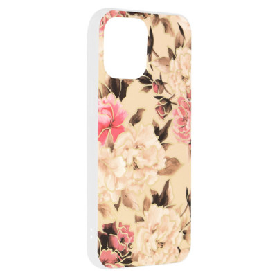 Husa pentru iPhone 13 Pro Max - Techsuit Marble Series - Mary Berry Nude - 2