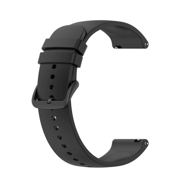 Curea pentru Samsung Galaxy Watch 4/5/Active 2, Huawei Watch GT 3 (42mm)/GT 3 Pro (43mm) - Techsuit Watchband 20mm (W001) - Blac