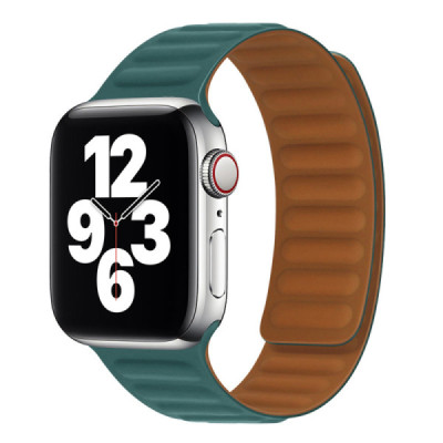 Curea pentru Apple Watch 1/2/3/4/5/6/7/8/9/SE/SE 2/Ultra/Ultra 2 (42/44/45/49mm) - Techsuit Watchband (W035) - Turquoise - 1