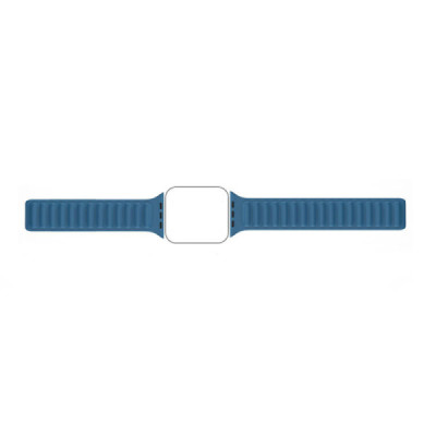 Curea pentru Apple Watch 1/2/3/4/5/6/7/8/9/SE/SE 2/Ultra/Ultra 2 (42/44/45/49mm) - Techsuit Watchband (W035) - White - 5