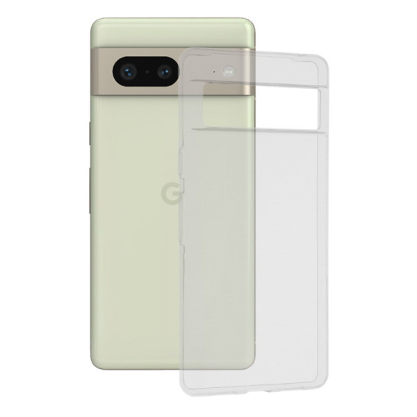 Husa pentru Google Pixel 7 - Techsuit Clear Silicone - Transparent