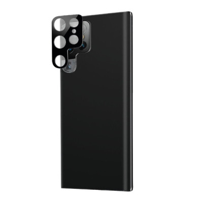 Folie pentru Samsung Galaxy S22 Ultra 5G - Lito S+ Camera Glass Protector - Black - 3