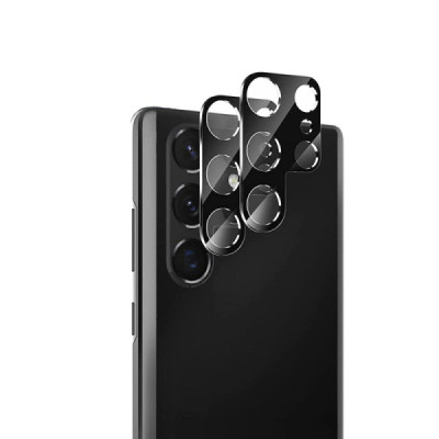 Folie pentru Samsung Galaxy S22 Ultra 5G - Lito S+ Camera Glass Protector - Black - 5