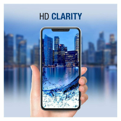 Folie pentru Samsung Galaxy S22 Plus 5G / S23 Plus - Lito 2.5D FullGlue Super Thin Glass - Black - 4
