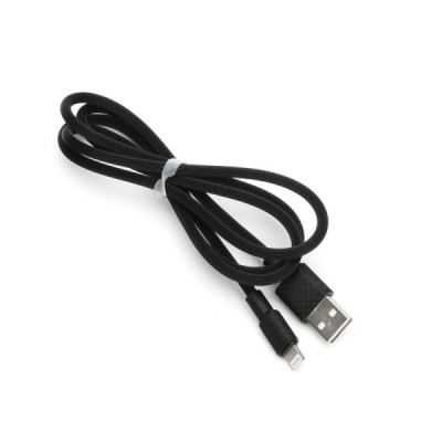Cablu de Date USB-A la Lightning 10W, 2A, 1m - Hoco Superior style (X29) - Black - 4