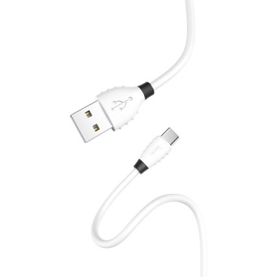 Cablu de Date USB-A la USB Type-C 10W, 2.4A, 1.2m - Hoco Excellent charge (X27) - Black - 6