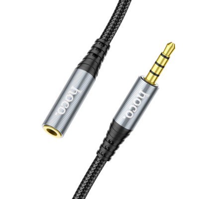Cablu Audio Jack la Jack 1m - Hoco (UPA20) - Grey - 2
