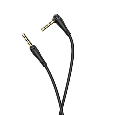Cablu Audio Jack la Jack cu microfon 1m - Hoco (UPA15) - Black - 5