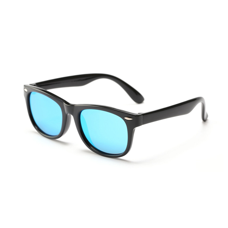 Ochelari de soare pentru copii Techsuit D802, negru / albastru - 3