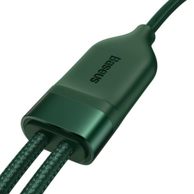 Cablu de Date Type-C la Type-C, Lightning 100W, 1.2m - Baseus Flash Series (CA1T2-F06) - Green - 5
