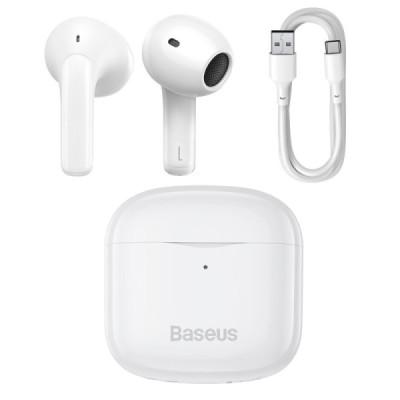 Casti Bluetooth Wireless Stereo - Baseus Bowie E3 (NGTW080002) - White - 6