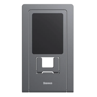 Suport Birou Telefon / Tableta - Baseus Foldable (LUKP000013) - Gray - 3