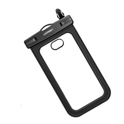 Husa Waterproof pentru Telefon 6 inch - Ugreen (50919) - Black - 2