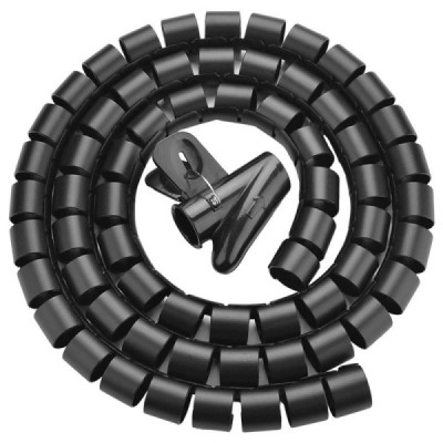 Organizator Cabluri Universal 25mm x 1.5m - Ugreen Protection Tube DIA (30818) - Black - 1