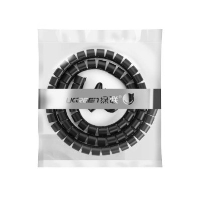 Organizator Cabluri Universal 25mm x 1.5m - Ugreen Protection Tube DIA (30818) - Black - 12