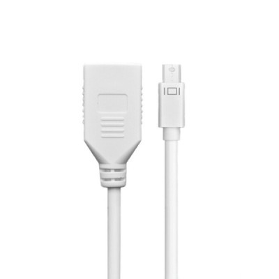Convertor Mini DisplayPort la DisplayPort 4k@2k, 15cm - Ugreen (10445) - White - 5