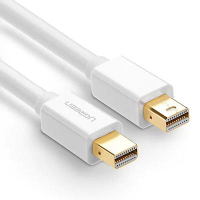 Cablu Video Mini DisplayPort la Mini DispalyPort 4k@60Hz, 2m - Ugreen (10429) - White - 1