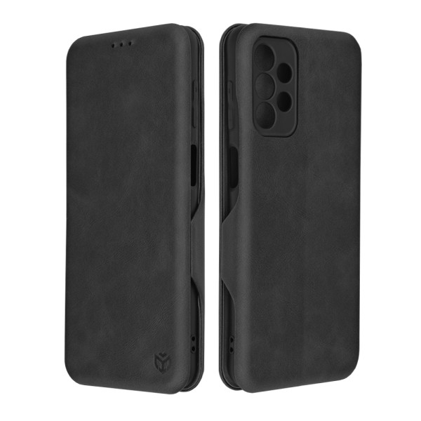Husa 360° Samsung Galaxy A23 Techsuit Safe Wallet Plus, negru
