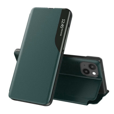 Husa pentru iPhone 14 - Techsuit eFold Series - Dark Green - 1