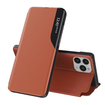Husa pentru iPhone 14 Pro - Techsuit eFold Series - Orange - 1