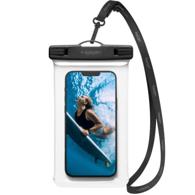 Husa Universala pentru Telefon - Spigen Waterproof Case A601 - Clear - 1