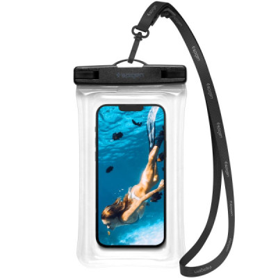 Husa universala pentru telefon - Spigen Waterproof Case A610 - Clear - 1