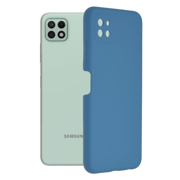 Husa Samsung Galaxy A22 5G Techsuit Soft Edge Silicone, albastru