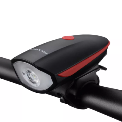 Lanterna pentru Bicicleta 1200mAh, 250lm - RockBros Front T6 LED (7588-R) - Red - 1