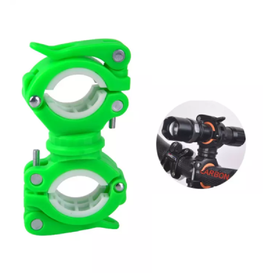 Suport Lanterna Bicicleta - RockBros 360 Angle Rotation (DJ1001-GR) - Green White - 1