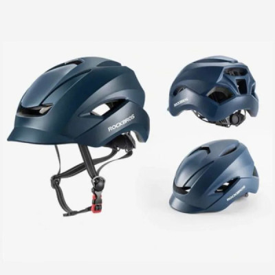 Casca Protectie Ciclism / Motocicleta 57-62cm - RockBros (WT-099-BL) - Blue - 3