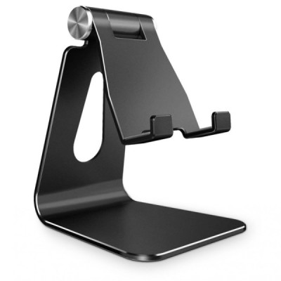 Suport Birou Telefon / Tableta - Techsuit Folding (Z4A) - Black - 1