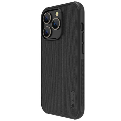 Husa pentru iPhone 14 Pro - Nillkin Super Frosted Shield Pro - Black - 1