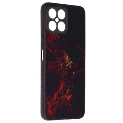 Husa pentru Honor X8 - Techsuit Glaze Series - Red Nebula - 2