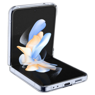 Husa pentru Samsung Galaxy Z Flip4 - Spigen Air Skin - Crystal Clear - 2